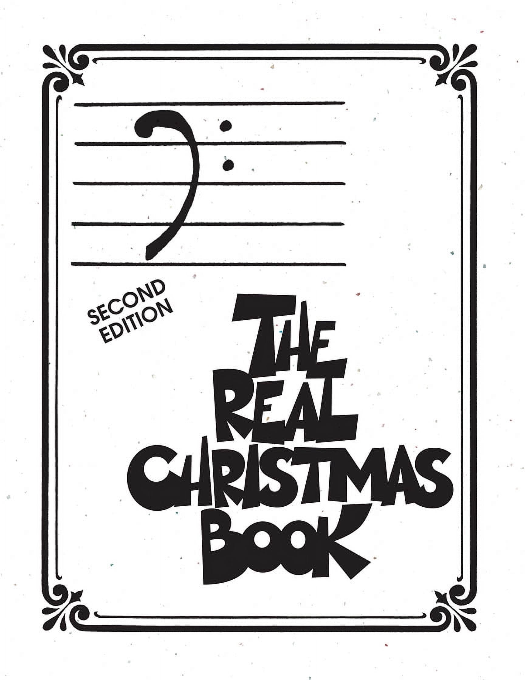 Hal Leonard The Real Christmas Book - Bass Clef Edition