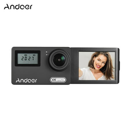 Andoer AN300 4K WiFi 16MP Action Sports Camera Novatek 96660 Dual Display 2