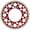 Red, variant on Twinring Heavy Duty Rear Grooved Sprocket, Blue - 50 Teeth