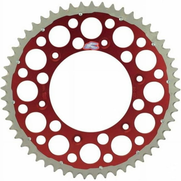 Renthal Twinring Rear Sprocket 50 Tooth Red Fits Honda Cr125R 1540-520-50Gprd 1540-520-50GPRD