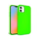thumbnail image 1 of Funda protectora FELONY CASE de silicona verde neón para iPhone 11, 1 of 9
