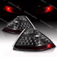 thumbnail image 1 of Izquierda adecuada para 2006 y 2007 para Honda Accord LX EX EXL sedán luces traseras de freno ahumadas., 1 of 2