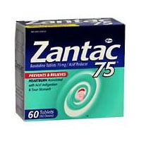 Zantac 75 Regular Strength Tablets, 60 Count