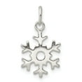 thumbnail image 1 of Sterling Silver Polished Snowflake Charm, 1 of 2