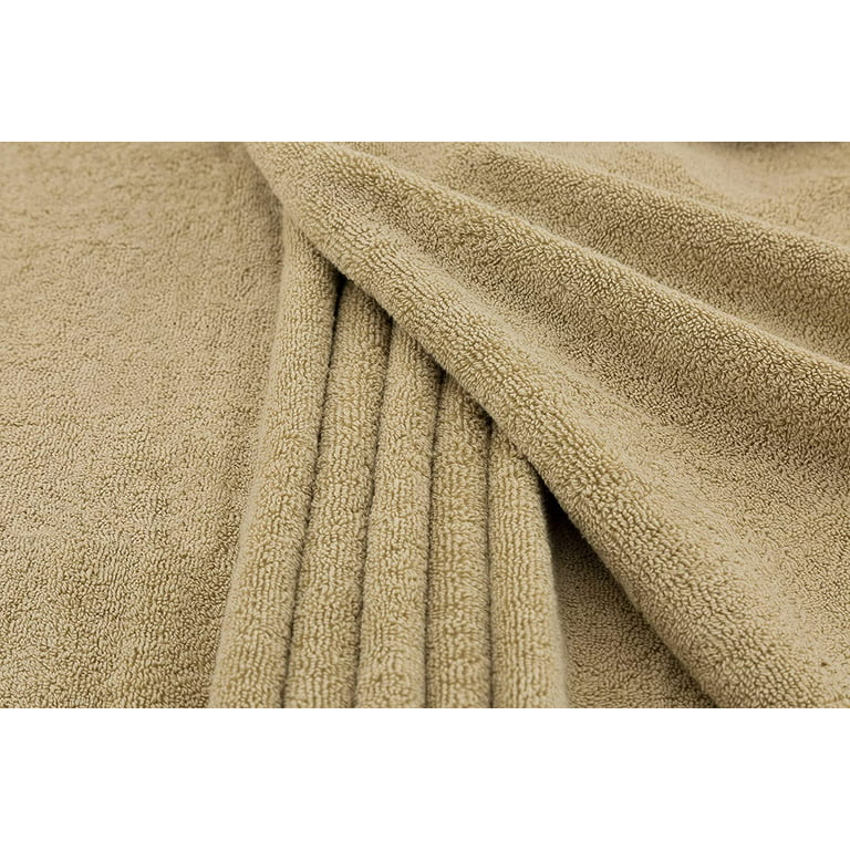 American Soft Linen Bath Sheet 40x80 inch 100% Cotton Extra Large Oversized Bath Towel Sheet - Sand Taupe, Size: Oversized Bath Sheet 40x80, Beige