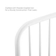 thumbnail image 3 of Modway Nova Modern Farmhouse Metal Queen Headboard in White, 3 of 5