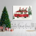 thumbnail image 6 of Christmas Gnome Bus Canvas Wall Art - Winter Snowing Christmas Painting - Framed 12 X 16 Inch Small Cute Christmas Pictures for Bathroom Kitchen Kids Room Home Office Decorations - Aesthetic Holiday, 6 of 6