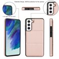 thumbnail image 5 of Allytechgroup Wallet Case for Samsung Galaxy S21 FE with Credit Card Slot, PU Leatehr Phone Case with Stand RFID Blocking Shockproof Back Cover for Samsung Galaxy S21 FE for Women Men, Rosegold, 5 of 5