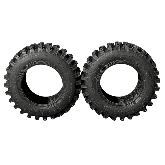 (Set of 2) Antego 13X4.00-6 ATW-046 2 ply Snow tires Directional