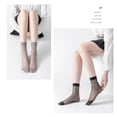 thumbnail image 4 of 10Pairs Womens Sheer Ankle Socks Thin Nylons Socks Stockings Cool Short Socks See Through Silk Socks Hosiery, 4 of 8
