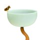 thumbnail image 5 of Vasos de yogur de vidrio de colores resistentes al calor con patas, s pequeños para , copas de postre, para frutas, Bar, cócteles, , base amarilla verde Macarena Cuencos de postre de copa, 5 of 7
