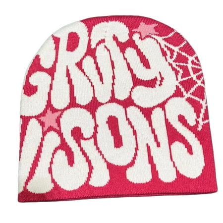 

Slide Board for Working Out Portable Bike Heating Pad for Hand Warming Pad for Work Out at Home under Desk Elliptical Letter Printing Knitted Hat Winter Warm Woolen Hat Fashion Hop Trend