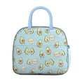 thumbnail image 2 of Lunch Bag Lunch Box for Women Reusable Insulated Lunch Bags,Water-Resistant Avocado Pattern Cooler Lunch Tote Bag, Large Capacity for Work Travel Picnic, 2 of 6
