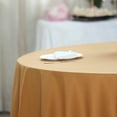 thumbnail image 3 of BalsaCircle 6 Pieces 120" Gold Round Polyester Tablecloths Linens Party Kitchen Dining Banquet, 3 of 8