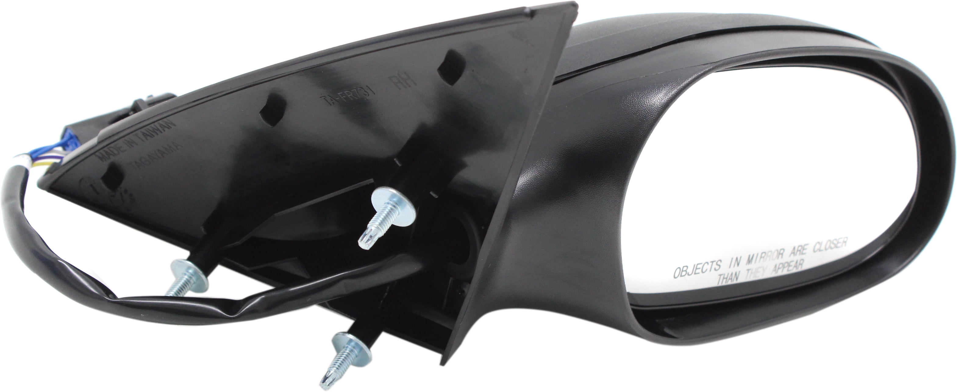 Mirror Compatible With 2002-2007 Ford Taurus 2002-2005 Mercury Sable Right Passenger Side Textured Black Kool-Vue