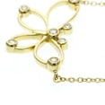 thumbnail image 3 of Pre-Owned Tiffany Butterfly Diamond Necklace Yellow Gold (18K) Diamond Women,Men... (Good), 3 of 13
