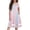 Rainbow, variant on Arshiner Tween Girls Dress Formal Contrast Mesh Short Sleeve A Line Party Dresses with Pockets