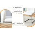 thumbnail image 6 of White PU & Stylish Appearance - High - Resilience Sponge - Office Break Rooms - Mix Color Options Chair Set, 6 of 7