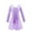 Purple, variant on GYRATEDREAM Girls Ballet Leotards with Skirt Long Sleeve and Bow-Cross Back Dance Gymnastic Ballerina Outfit Dress Tutu Dress for 3-10 Years