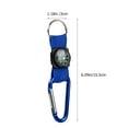 thumbnail image 6 of 10 Pcs Carabiner Compass Children’s Toys Keychain Survival Hiking Small Bulk Keychains Portable Mini, 6 of 6