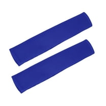 Unique Bargains 2 Pcs Blue Universal Seat Belt Cover Shoulder Pad Strap Protector for Car SUV Truck