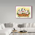 thumbnail image 3 of Trademark Fine Art 'Christmas Puppies' Canvas Art by Beverly Johnston, 3 of 3