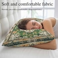 thumbnail image 5 of Green Boho Pillow Covers 12"x20", Farmhouse Tribal Vintage Tribal Texture Soft Brushed Microfiber Breathable Throw Pillow Covers, Decorative Pillowcase with Zipper for Couch Sofa Bedroom Living Room, 5 of 9