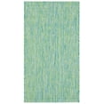 thumbnail image 2 of Safavieh Courtyard Finnian Solid Indoor/Outdoor Area Rug, Green/Blue, 2' x 3'7", 2 of 14