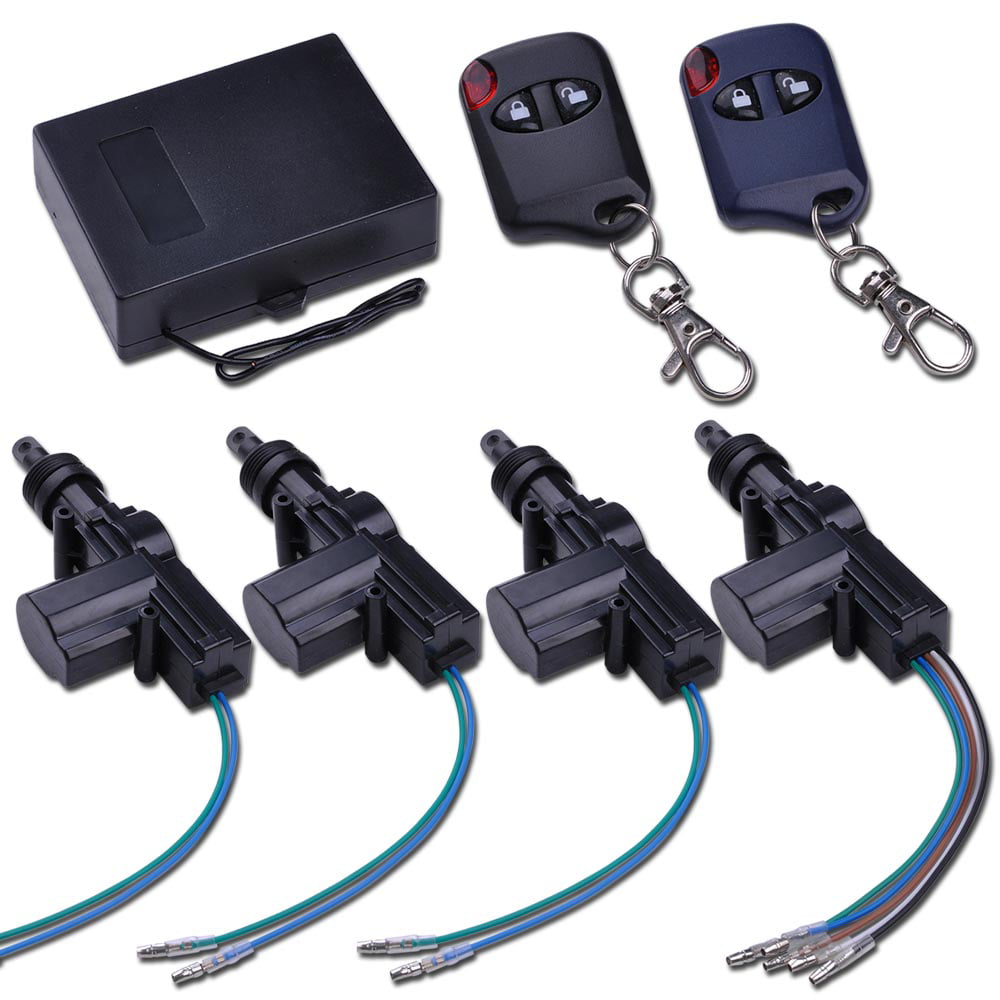 Universal Car Auto Central Locking Keyless Entry Actuator Motor Hand Remote Key