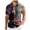 Brown, variant on 250 Years America Shirt, American Shirts for Men American Flag Shirts for Men Short Sleeve Button Down Dress Shirt USA 250th Anniversary Merchandise(Dark Blue,2XL)