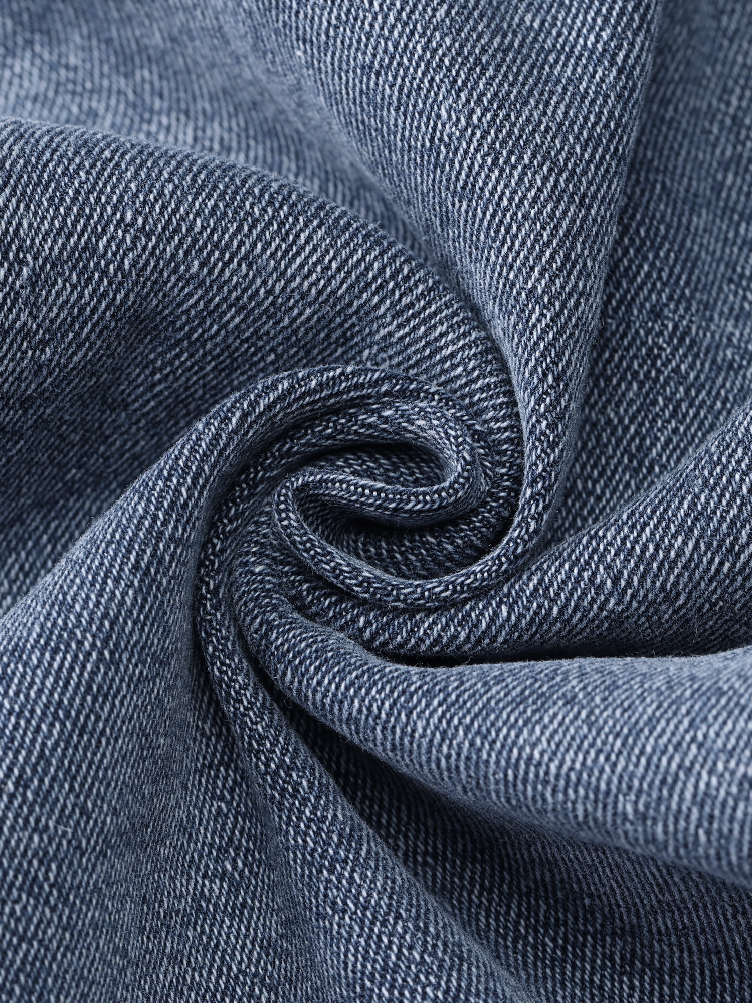 DARING DIVA Women's Denim Jean Bodycon Ruffles Fishtail Skirts S Grey Blue