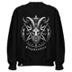 thumbnail image 1 of Sudadera Negra Sin Gorro Extra Grande Dark Baphomet, 1 of 4