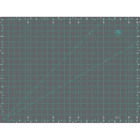 Creative Grids Self-Healing Double Sided Rotary Cutting Mat 18in x 24in