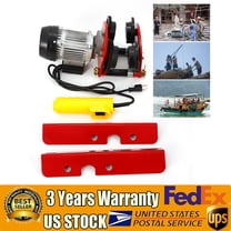 1T/2200lbs Electric Hoist Trolley 110v with I-beam Links for Material Handling