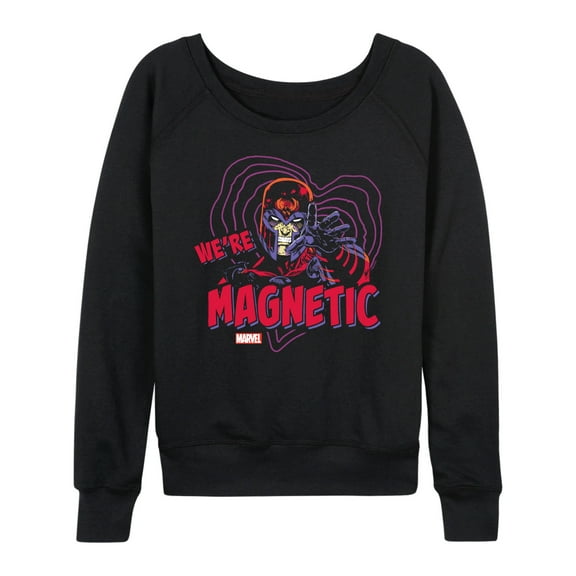 Marvel X-Men - Valentine Were Magnetic - Women's French Terry Pullover Sweatshirt