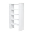 thumbnail image 1 of EverBlock 5 Level Shelving Kit, 36” W | For Office, Playroom & Bookshelves | Giant Building Blocks | Easy to Connect & Reuse | Indoor & Outdoor Use | Build Displays & Structures | Silver, 1 of 1