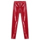 thumbnail image 4 of Pantalones ajustados de charol para mujer, mallas brillantes para motociclismo, pantalones ajustados, ropa para fiesta Rave, pantalón con cremallera y entrepierna abierta, 4 of 4
