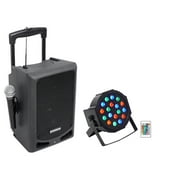SAMSON Expedition XP108W 8" Bluetooth Rechargeable PA DJ Speaker+Mic+Battery Par