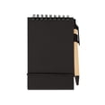 thumbnail image 1 of Mini Blank Pocket Notebook Small Spiral Notepad Portable Plain Writing Journal Thick Blank Paper Top Spiral Memo Pad With Pen Lightweight Home Office Daily Note Taking 3.62x5.83 inch 100 Pages,Black, 1 of 9