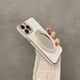thumbnail image 3 of Funda De Lujo Con Espejo De Princesa Y Perlas Para IPhone, 11, 12 Pro, Max, XR, 7, 8 Plus, Oro Retro, Electrochapado, Funda De Diamante Brillante, XS X, 3 of 4