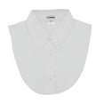 thumbnail image 3 of IGotCollared Womens Detachable Collar, Stylish, Comfortable, 2-Pack White, Women's Dickey False Collar, One Size Fits All, 3 of 3