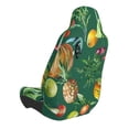 thumbnail image 2 of Honeii Vegan Print Car Seat Cover,Car Interior Covers,Universal Fit Seat Protector, Compatible with Most Cars, SUVs, Trucks, and Vans, 2 of 5