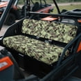 thumbnail image 2 of Yuyamidu Dinosaur UTV Seat Covers UTV Accessories Compatible with Mule 4010 4000 3000 3010 2001-2023 2025 Full Protection Green Camo Mule Bench Seat Cover Backrest Cover 2 PCS, 2 of 7