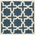 thumbnail image 6 of SAFAVIEH Cambridge Liz Geometric Wool Area Rug, Navy Blue/Ivory, 2'6" x 4', 6 of 10