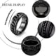thumbnail image 3 of De Anillos De Acero Inoxidable Para Hombres Y Mujeres, Anillos Anchos Vintage, Anillo De Amistad De Compromiso, Anillos Con Cadena, Anillos Giratorios 4 Uds Monstrate AP006526-05, 3 of 6