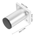 thumbnail image 2 of OUNONA 4Ud Soportes Ajustables Para Muebles Plata Resistentes Para , Sofá Y Mueble TV, 2 of 6