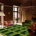 thumbnail image 2 of Alfombra con estampado Retro para sala de estar, decoración del hogar, alfombra para los pies de la cama, sofá minimalista, mesa de centro, Tapis, 러그, 2 of 5