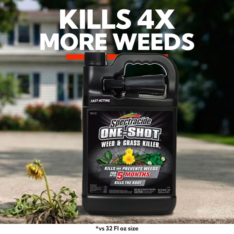 Spectracide One Shot Weed & Grass Killer Ready-to-Use Spray, 1