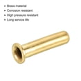 thumbnail image 4 of Unique Bargains 2.5mm Tube Brass Compression Fittings, 20 Pack Insert Compression Sleeve Fitting, 4 of 4