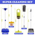 thumbnail image 2 of JoyStone 22 Pcs Kids Cleaning Set, Housekeeping Pretend Play Kit Toddler Role Play Toys, Include Broom Mop Duster Dustpan Brushes Rag, Play House Game Toy for Kids Age 3+, Blue, 2 of 10